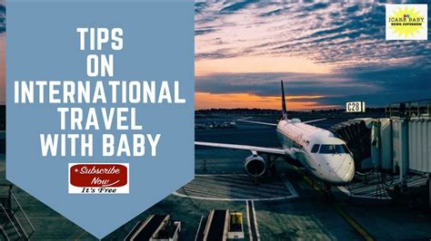 Traveling With Baby Internationally Air Travel Travel Tips Youtube