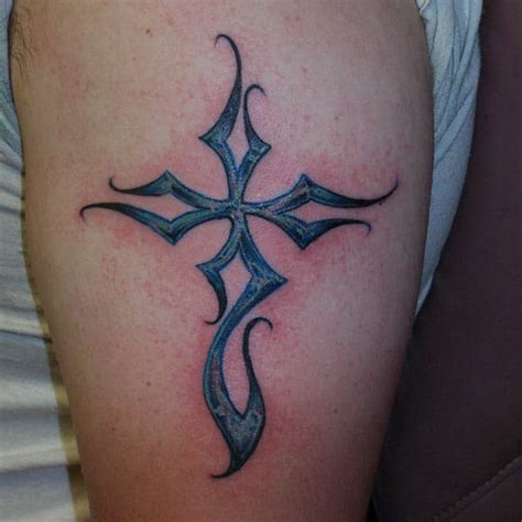 Cross Tattoos Tribal Cross Tattoos Design Ink Idea For Men