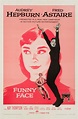 Audrey Hepburn - Funny Face, Original Vintage US One Sheet Movie Poster ...