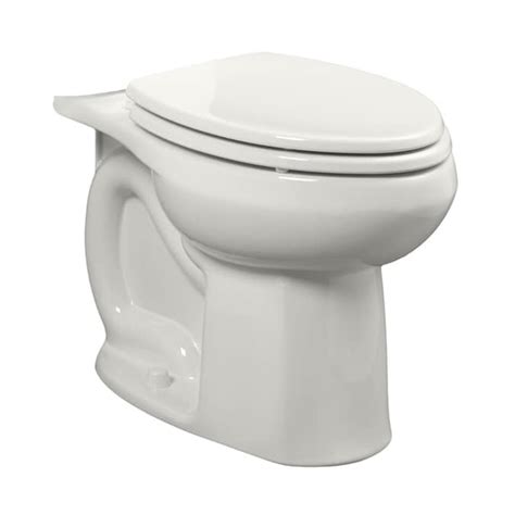 American Standard Colony White Elongated Standard Height Toilet Bowl In