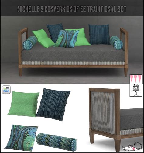 Sims 4 Ccs The Best Furniture Set Conversion By Lover