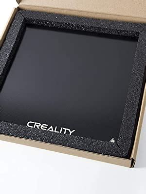 Amazon.co.jp: Creality 3D Ender 3ガラスベッドのアップグレード、3Dプリンター用の高硬度耐久性ガラスプラットフォーム、Ender 3 Pro、Ender 5 ...