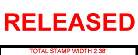 Released Rubber Stamp For Office Use Self Inking Melrose Stamp Company