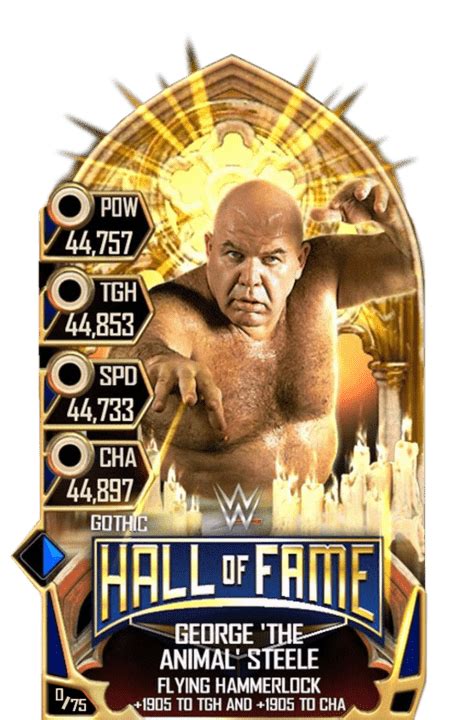 George Steele Wwe Supercard Roster