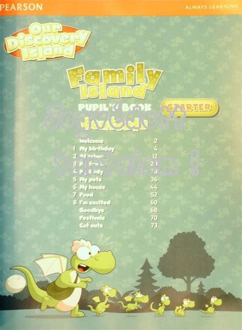 Our Discovery Island Starter Family Island Pupil s Book with Online Access Code Gyerekkönyv