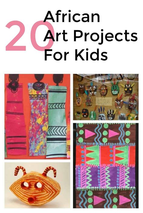 20 Beautiful African Art Projects For Kids To Make At Home