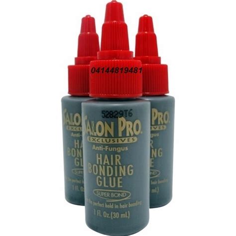 | professional salon pro hair bonding glue wig adhesive 1 oz (30 ml). Pega Para Extensiones Pestañas Hair Bonding Glue Salon Pro ...