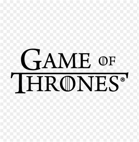 Game Of Thrones Logo Vector 460904 Toppng