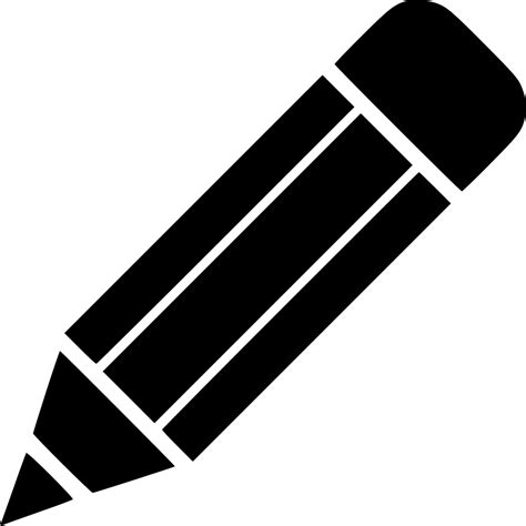 Free Pencil Svg File Download Pencil Clipart Fiesta D