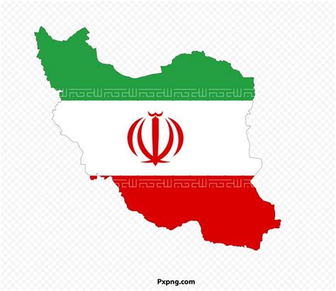 HD Iran Iranian Flag On Map Transparent PNG PxPNG Images With