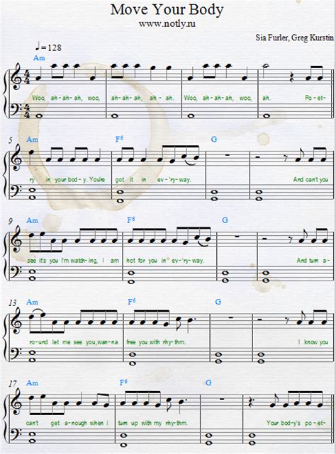 Piano sheet is arranged for piano and available in easy and advanced versions. Music Sheet: Sia Breathe Me Piano Sheet Music Free