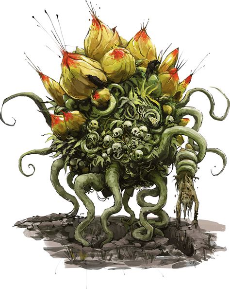 Corpse Flower Monster Stat Block Dnd 5e