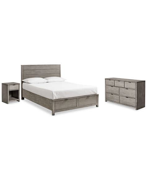 Search ads, brands, actors, athletes & more. Furniture Tribeca Storage Bedroom Furniture, 3-Pc. Set ...