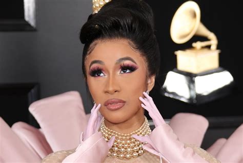 Cardi B Shows Off Her Bedazzled Lactaid Bowl