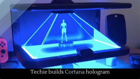Techie Builds Cortana Hologram Alltop Viral