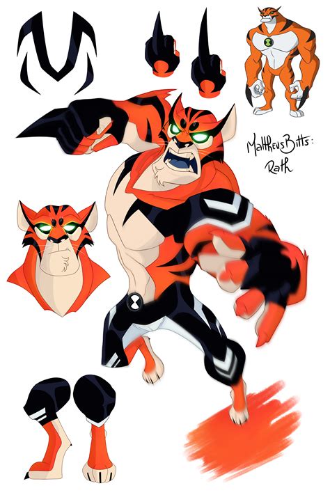 My Series Of Redesigns Part 569 Rath Redesign Rben10