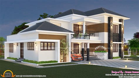 Elegant South Indian Villa Kerala Home Design And Floor Plans