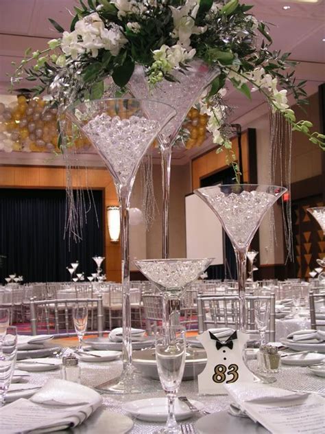 Wedding Flowers In Martini Glasses Martini Glass Centerpiece Wedding Table Centerpieces