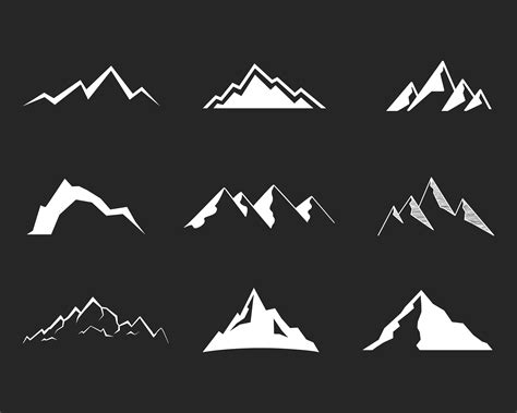 Mountain Range Silhouette Free Vector Art 281 Free Downloads