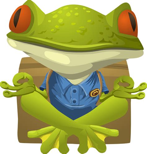 The froglog works for frogs, birds, bats, chipmunks, squirrels, mice, lizards, small rabbits, ducklings, snakes, and bees. Clipart - Inhabitants Npc Yoga Frog