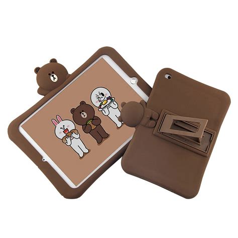 Case For Ipad Mini 4 3 2 1 Pro 97 105 Cute Bear Silicone