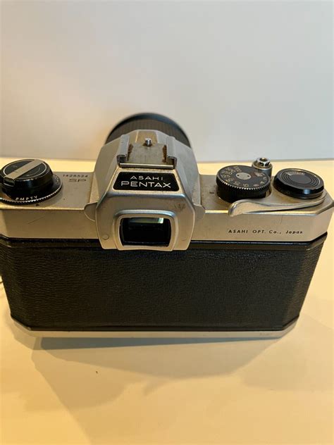 Vintage Asahi Pentax Spotmatic Slr Camera Asahi Pentax Rare Bonus Ebay