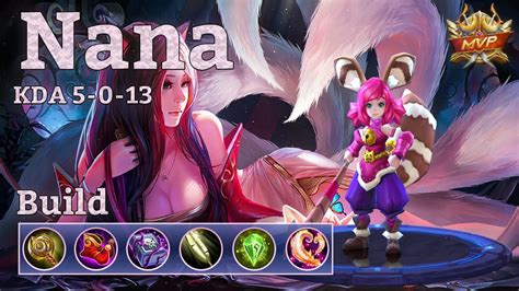 Mobile Legends Hero Nana Skin Wonderland Mvp Review Full Play Mobile Legends