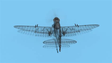 3d Supermarine Spitfire Mkxii V03 Turbosquid 1925198