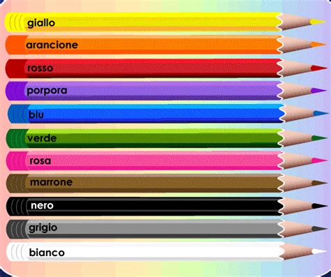 I Colori Italianotes Istruzioni Per Litalia