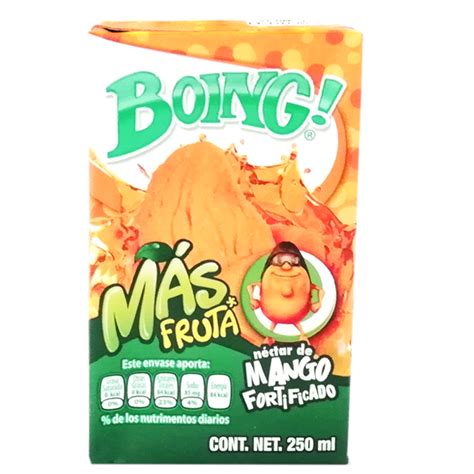 Jugo Boing De Mango San Miguel Chapultepec Tiendas Locales