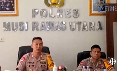 Release Polres Muratara Akhir Tahun 2022 Menurunnya Angka Kriminal Di