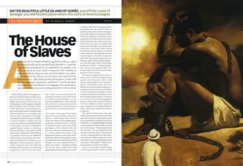 The House Of Slaves Esquire October 2002