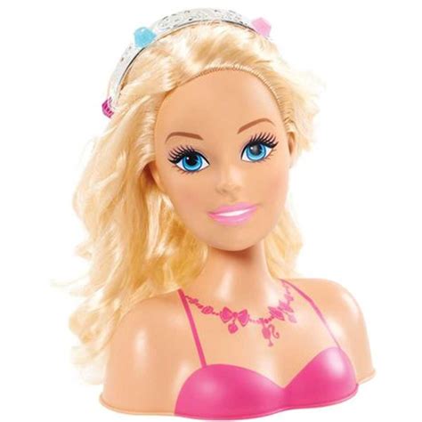 Barbie Glam Party Styling Head Blonde Big W