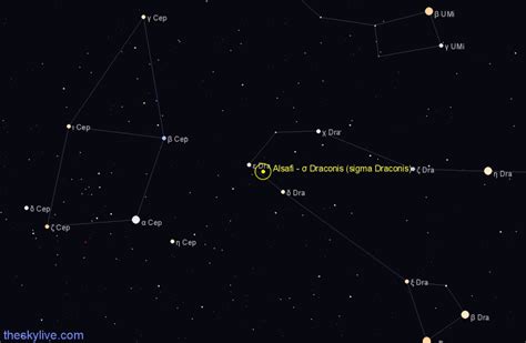 Alsafi σ Draconis Sigma Draconis Star In Draco