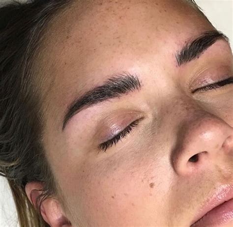 Check Out These Fluffy Microbladed Brows Done By Me Alxmitchell09