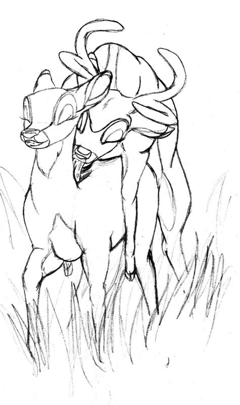 Rule 34 Bambi Bambi Film Canon Couple Cervine Deer Disney Doe