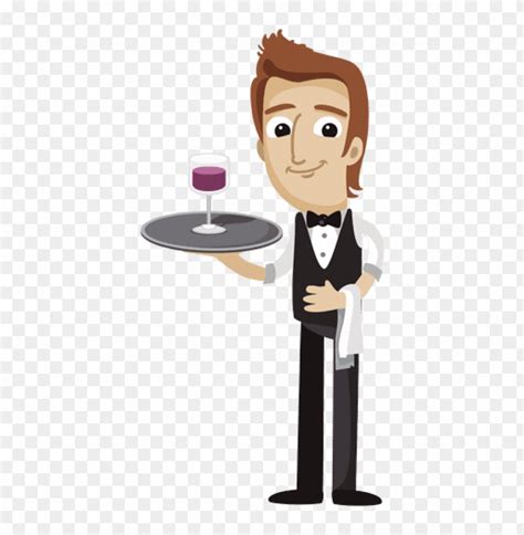 Download Waiter Clipart Png Photo Toppng