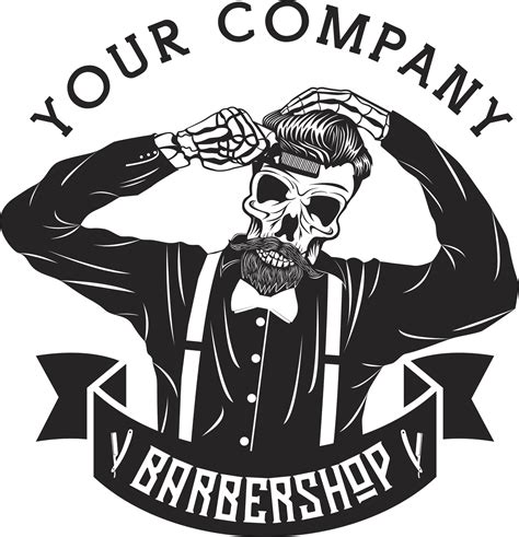 Barbershop Logo Design Free Vector Cdr Download