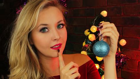 ☃asmr ☃ Christmas Kisses👄and Your Favorite Triggerseating Sounds And Close Up Whispering☃ Youtube