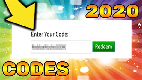 *2020* ALL WORKING REDEEMABLE ROBLOX PROMO CODES - YouTube