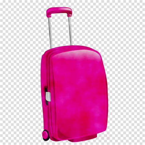 Download High Quality suitcase clipart pink Transparent PNG Images png image