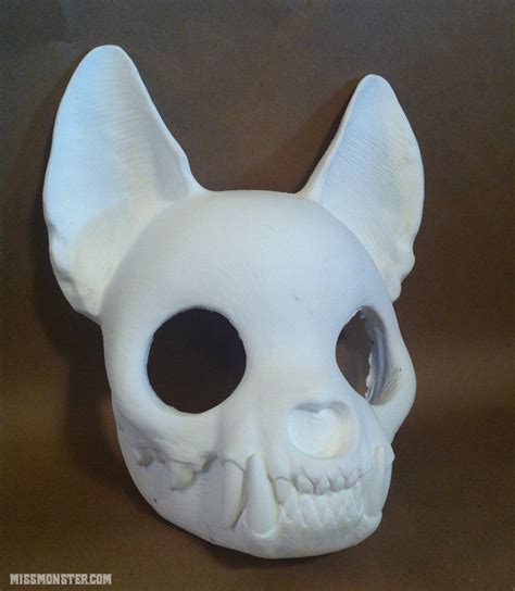 Cat Skull Mask Blank Pre Order Missmonster