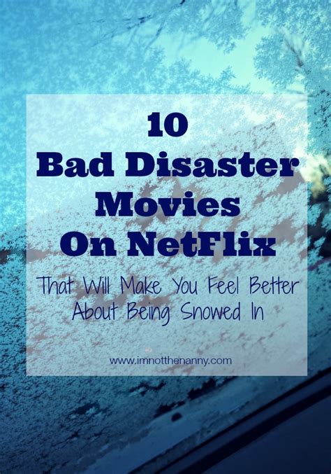 Netflix's documentaries are so widespread and influential that they have reignited interest—and made developments—in some of the most high profile and complex criminal and murder cases of the last few in 2019, there were two documentaries released about the disaster that was the fyre festival. 10 Bad Disaster Movies On NetFlix - I'm Not the Nanny