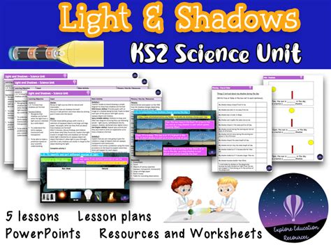 Ks2 Light And Shadows Science Unit 5 Outstanding Lessons Teaching