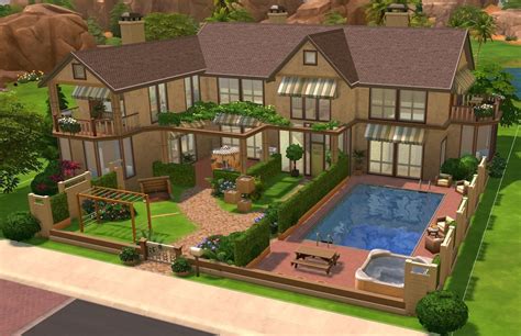 Here Are My Houses Page 8 Sims House Design Sims 4 House