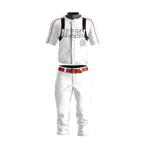 Baseball Uniform Sublimated 201 Allen Sportswear