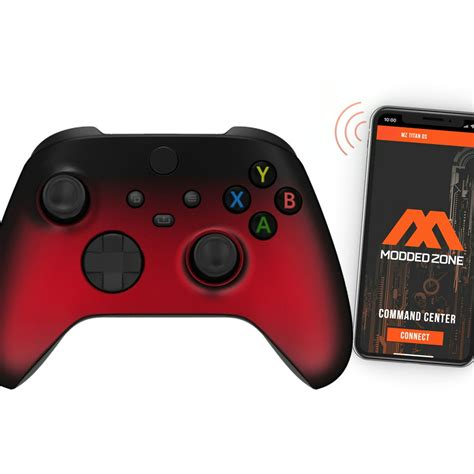 Shadow Red Xbox One X Smart Custom Rapid Fire Modded Controllerfps