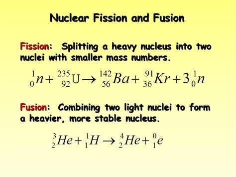 Nuclear Fusion Equation Tessshebaylo