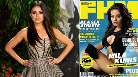 Mila Kunis Named Fhm’s ‘sexiest Woman In The World’