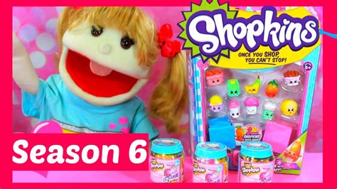 Shopkins Season 6 Chef Club Blind Bags Opening Blind Bag Videos Toys